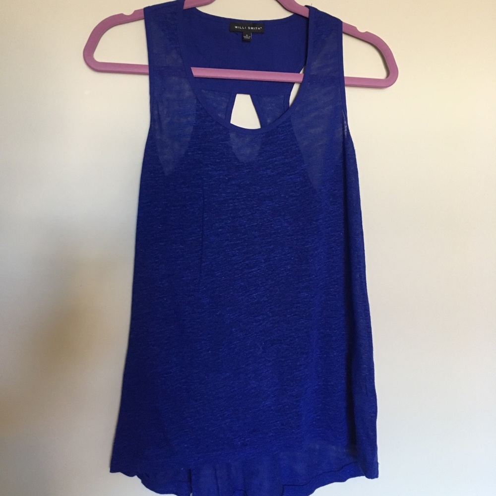 Linen tank